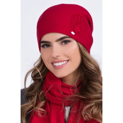 Dámská čepice Malwa červená – Sleviste.cz