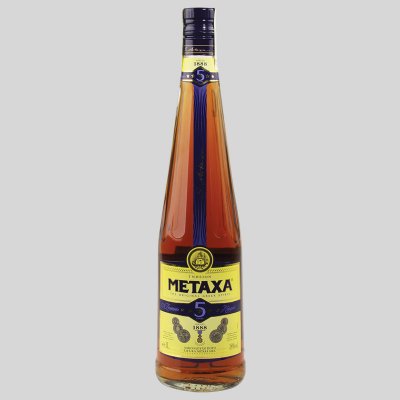 Metaxa 5* 38% 1 l (holá láhev) – Zbozi.Blesk.cz