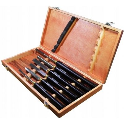 Řezbářské soustružnické dláta na dřevo, sada 6 ks H6TLG Holzmann – Sleviste.cz