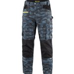 Canis CXS kalhoty Stretch camouflage blue – Hledejceny.cz