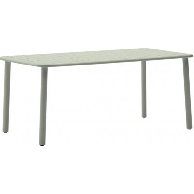Kave Home Brai 180 x 90 cm kovový zahradní stůl Světle zelený – Hledejceny.cz