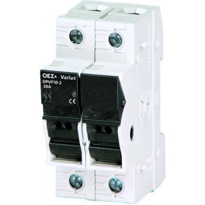 Pojistkový držák OEZ OPVF10-2 10x38 2P 1000VDC – Hledejceny.cz