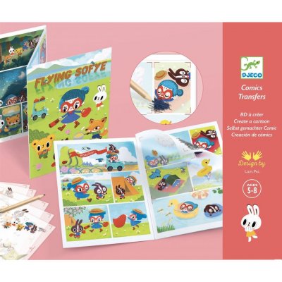 DJECO Komiks k dotvoření Flying Sofye – Hledejceny.cz