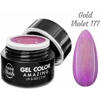NANI UV gel Amazing Line Gold Violet 5 ml – Zboží Dáma