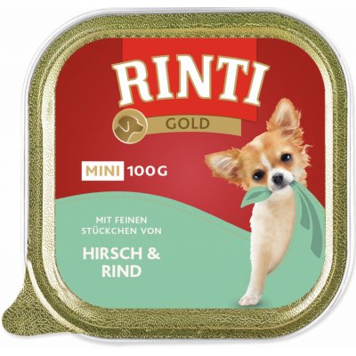 Finnern Rinti Gold Mini jelen & hovězí 100 g – Hledejceny.cz