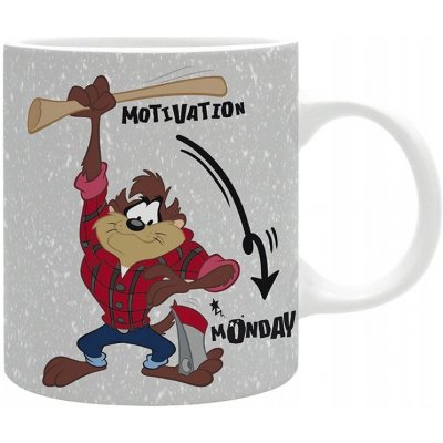 Looney Tunes keramický hrnek Monday Motivation 320 ml