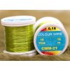 Výroba nástrahy Hends Products kroužkovací drátek Colour Wire 21,6 m 0,09 mm Chartreuse