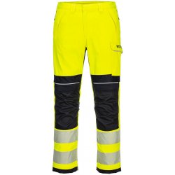 Portwest HI-VIS Modaflame FR406 Reflexní nehořlavé kalhoty žluto-černé