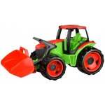 Lena Traktor se lžící zeleno-žlutý a červeno-bílý 62 cm – Zbozi.Blesk.cz