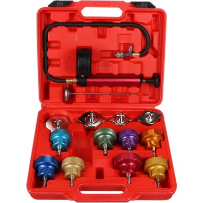 SIXTOL Sada pro testování chladícího systému MECHANIC COOLING TESTER 14, 0-2,5bar, 14ks – Zboží Dáma