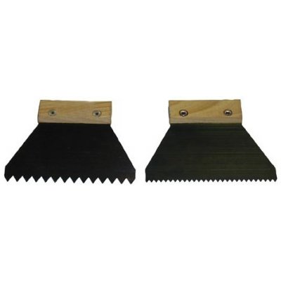 M.A.T. stěrka ocel 140mm zuby hrubé – Hledejceny.cz