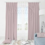 Látka Blackout UNI 160 sv.růžový na závěsy, polštářky - 250 x 145 cm – Zbozi.Blesk.cz