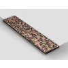 Parapet TONE OF STONE Vnitřní parapet z přírodního kamene - Žula Baltic Brown lesk, 250x150x30 mm