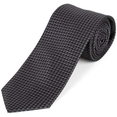 AMJ Kravata pánská AMJ vzorovaná KU1889 tmavě šedá – Zbozi.Blesk.cz