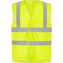 Yoko Vesta HVW120 Hi-Vis síťovaná výstražná COT-79W120zv802 Žlutá fluorescent