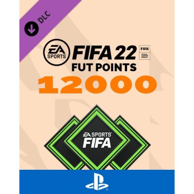 PlayStation FUT 22 – FIFA Points 12000 CZ – Hledejceny.cz