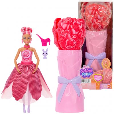 Mattel Barbie PETAL POP květinové překvapení červená růže – Hledejceny.cz