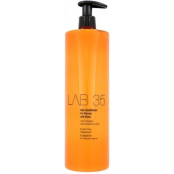 Kallos Lab 35 Conditioner For Volume And Gloss kondicionér na barvené poškozené vlasy W kondicionér pro suché a poškozené vlasy 500 ml