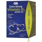GS Extra Strong Vitamin D3 2000IU 90 kapslí – Hledejceny.cz