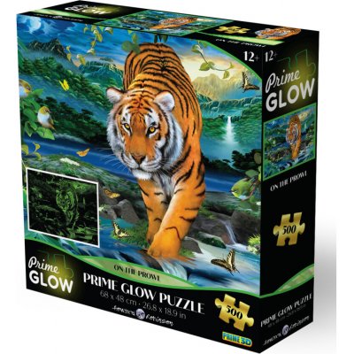 PRIME 3D Svítící puzzle Neonové Tygr 500 ks – Hledejceny.cz