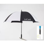 JuCad Telescopic Umbrella černá/bílá – Zboží Dáma