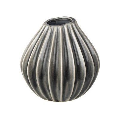 Keramická váza 15 cm Broste WIDE - kouřová – Hledejceny.cz