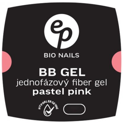 BIO nails BB Fiber PASTEL PINK jednofázový hypoalergenní gel 15 ml