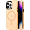 Pouzdro a kryt na mobilní telefon Apple Hurtel Módní MagSafe pro iPhone 16 Pro Max - oranžové 5907769363801