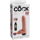 Pipedream King Cock 8" Squirting Cock with Balls