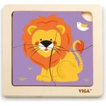 Viga puzzle zebra 4 dílky – Zboží Dáma