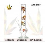 Bouncer Multi Leaf Skleněný bong colored 38 cm – Zboží Dáma