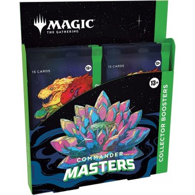 Wizards of the Coast Magic The Gathering: Commander Masters Collector Booster Box – Zboží Mobilmania