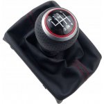 PROTEC Řadící páka s manžetou Audi A4 B8 2007-2015 6st červené prošití | Zboží Auto