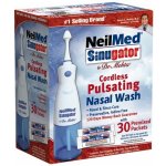 NeilMed Pulzační nosní sprcha Sinugator + 30 izotonických sáčků – Zboží Dáma