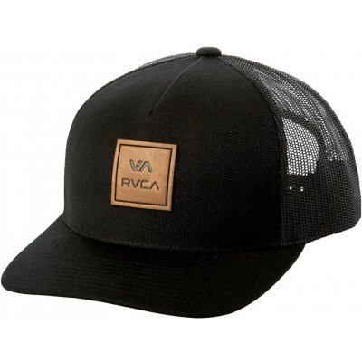 RVCA VA ALL THE WAY CURVED BRIM TRUCKER CAP BLACK – Zboží Mobilmania