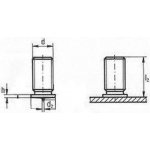 čep M5x10 Al+čípek navařovací PT vnější závit DIN 32501 ISO 13918 – Zboží Mobilmania