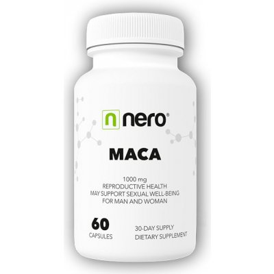 Nero Maca Root, Peruánský ženšen, 1000 60 kapslí