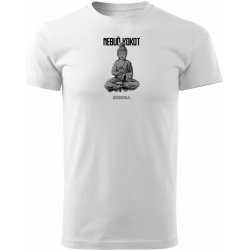 Trikíto pánské tričko Buddha černá
