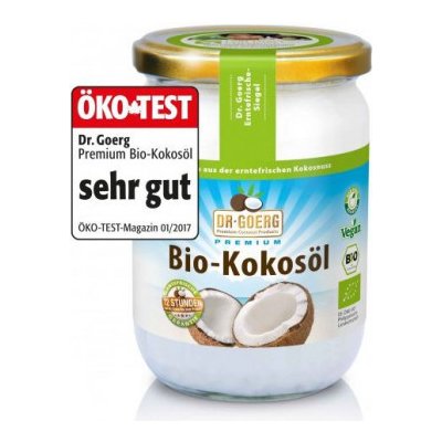 Dr. Goerg kokosový olej panenský Fair Trade 0,5 l – Zboží Mobilmania