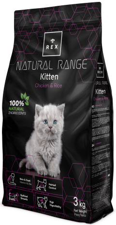 Rex Natural Range Kitten 3 kg