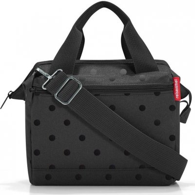 Reisenthel Allrounder Cross Glossy dots black 4 l – Zboží Mobilmania