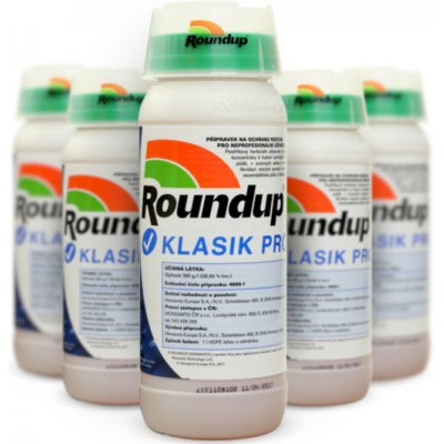 AgroBio Roundup Klasik Pro 5 x 1 l – Zboží Dáma