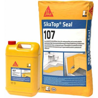 SikaTop Seal-107 A+B - těsnící malta, šedá (25kg) – HobbyKompas.cz
