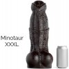 Dilda Mr. Hankey’s Toys Minotaur XXXL prémiové silikonové dildo s Vac U Lock 37,6 x 7 - 11,4 cm