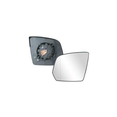 Sklo levého zpětného zrcátka MERCEDES ML (W164) | 2005-2011 | vyhřívané | chromové | asférické | TAIWAN | | Zboží Auto