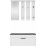 TP Living Předsíňová stěna Parma III bílá – Zboží Dáma