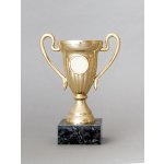 Zlatý sportovní pohár 12 18 cm 12 cm – Zboží Dáma
