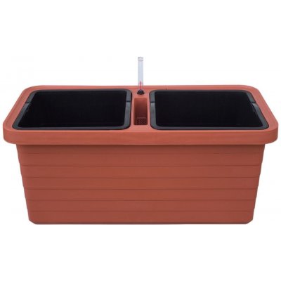 Plastia Truhlík samozavlažovací BERBERIS DUO plastový 80x39x35 cm – Zbozi.Blesk.cz