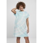 Urban classics Ladies Tie Dye dress aquablue – Zboží Mobilmania