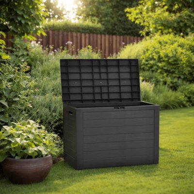 vidaXL 78 x 44 x 55 cm antracitový 49444 – Zboží Dáma